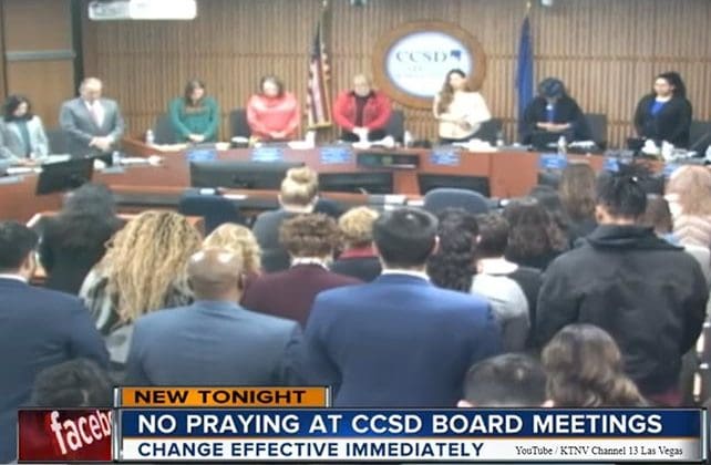 Nevada School Board to No Longer Open Public Meetings With Prayer Following Complaint